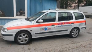 autocolant ambulanta